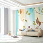 pokój z fototapetą